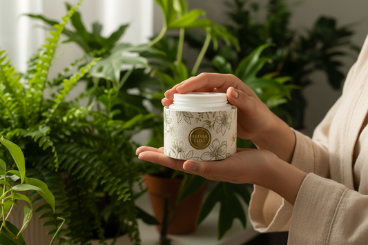 Lifestyle - Pot blanc botanique