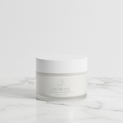 Crème anti-vergetures pot blanc - photo produit
