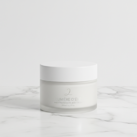 Crème anti-vergetures pot blanc - photo produit