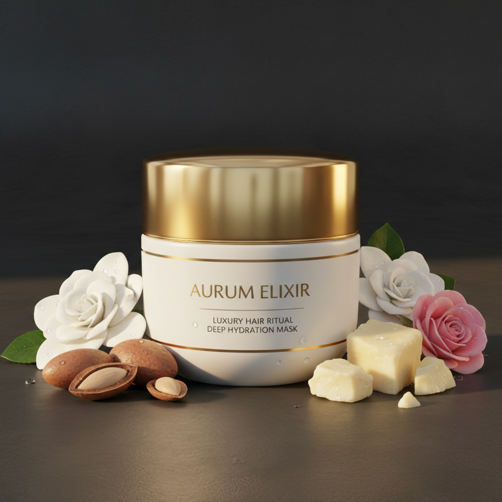 Masque Capillaire Nourrissant – Cheveux Soyeux & Réparés