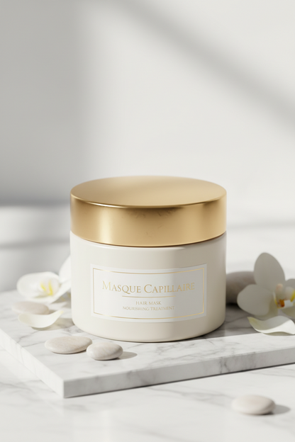 Masque Capillaire Nourrissant – Cheveux Soyeux & Réparés