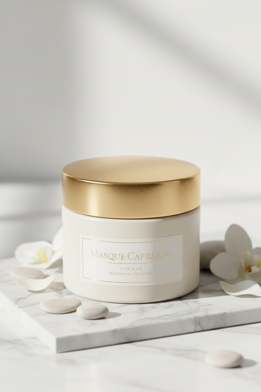 Masque Capillaire Nourrissant – Cheveux Soyeux & Réparés